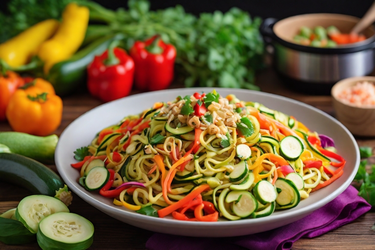 Zucchini Noodle Stir Fry